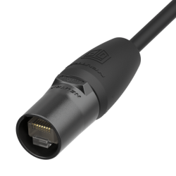 Neutrik NE8MXR1-B-TOP CAT6A / RJ45 Han Kabelstik med skydehus