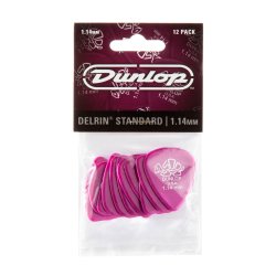 Dunlop 41P1.14 Delrin 500 Standard plektre - 12 stk. pakke