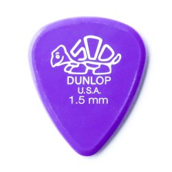 Dunlop 41P1.50 Delrin 500 Standard plektre - 12 stk. pakke