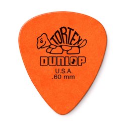 Dunlop 418P.60 Tortex plektre - 12 stk. pakke