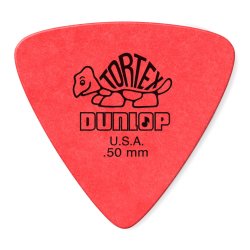 Dunlop Tortex Triangle Plektre 0,50 mm - 6 stk. pakke