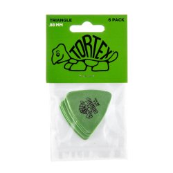 Dunlop Tortex Triangle Plektre 0,88 mm - 6 stk. pakke