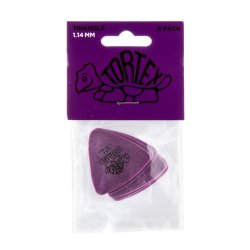 Dunlop Tortex Triangle Plektre 1,14 mm - 6 stk. pakke