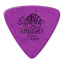 Dunlop Tortex Triangle Plektre 1,14 mm - 6 stk. pakke