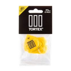 Dunlop Tortex TIII Plektre 0,73 mm - 12 stk. pakke