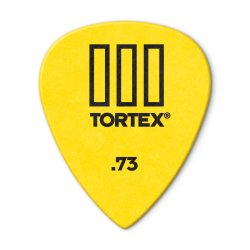 Dunlop Tortex TIII Plektre 0,73 mm - 12 stk. pakke