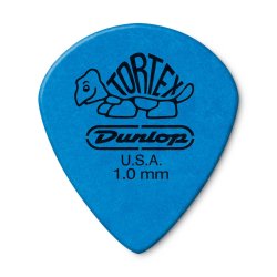 Dunlop 498P1.0 Tortex Jazz III plektre - 12 stk. pakke