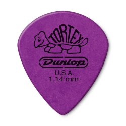 Dunlop 498P1.14 Tortex Jazz III plektre - 12 stk. pakke