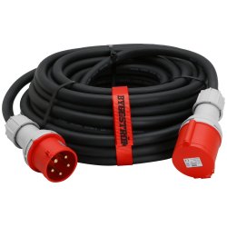 CEE Forlngerkabel med strop - 400V 3-faset - 32A