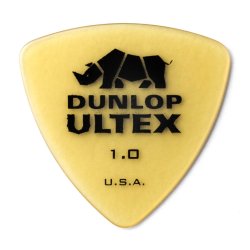 Dunlop Ultex Triangle Plektre 1,0 mm - 6 stk. pakke