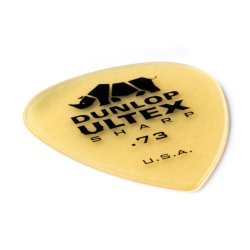 Dunlop Ultex Sharp Plektre 0,73 mm - 6 stk. pakke