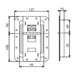 AH 270826 Flightcase-hngsel - Stor