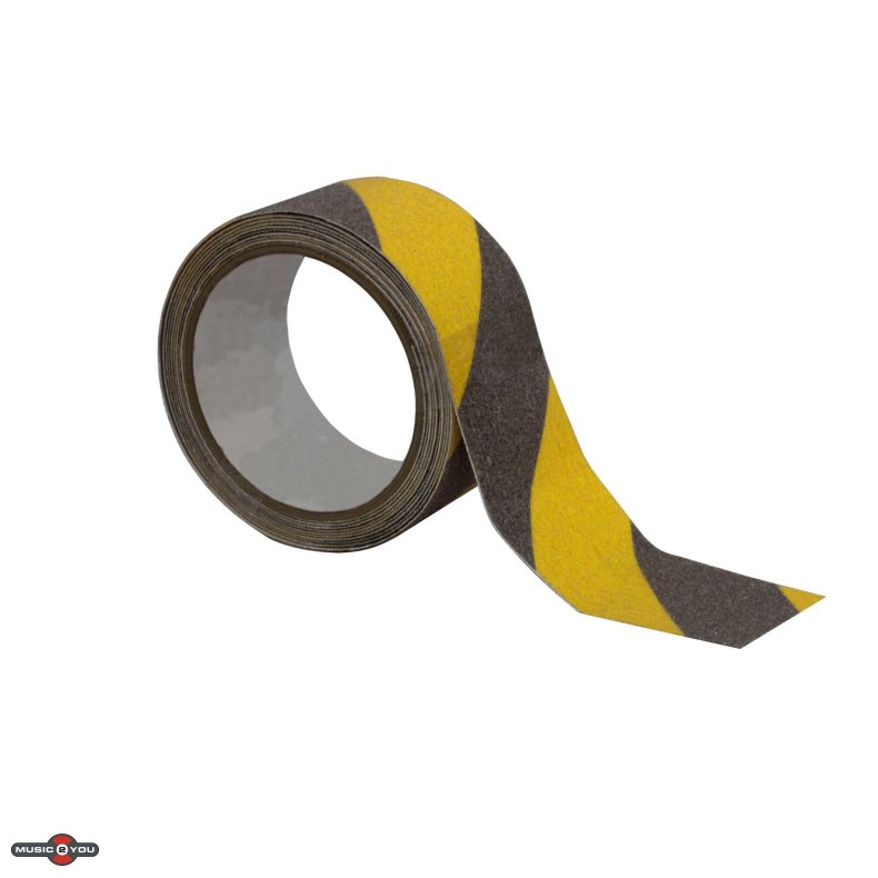 Antislip Tape - 50 mm x 18 m - Gul/Sort