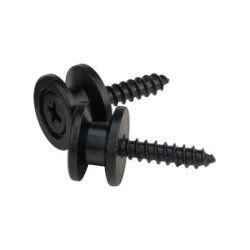 DAddario Remholdere i metal - Sort finish