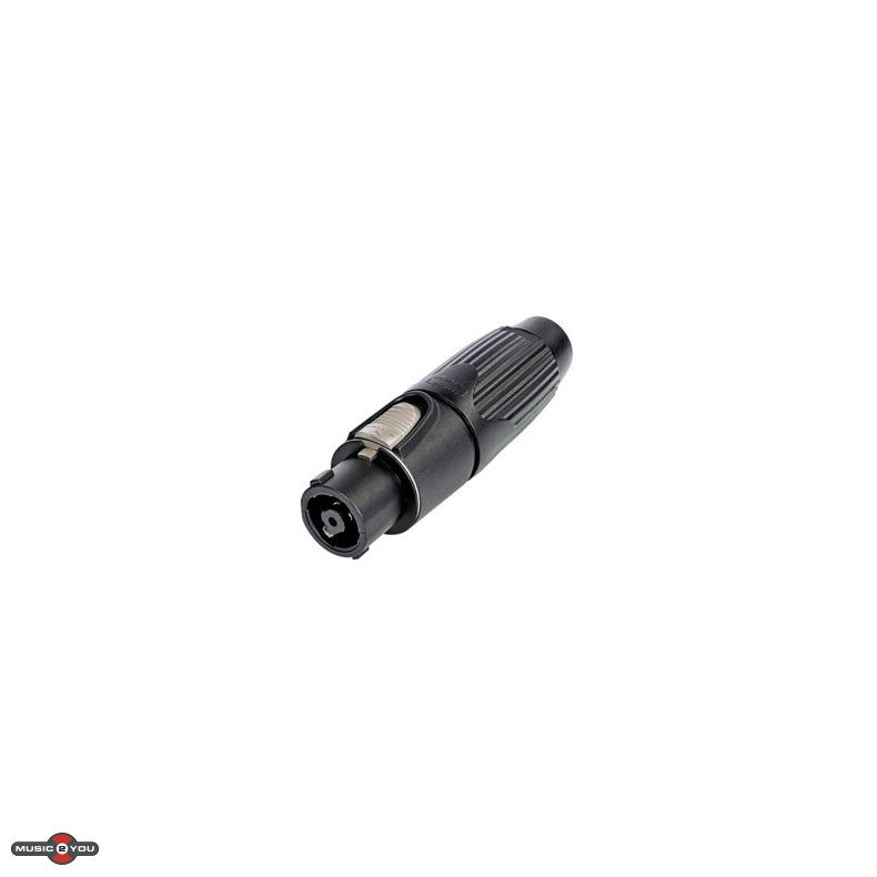 Neutrik NLT8FX-BAG 8pol Speakon Hun kabel stik metal - Sort