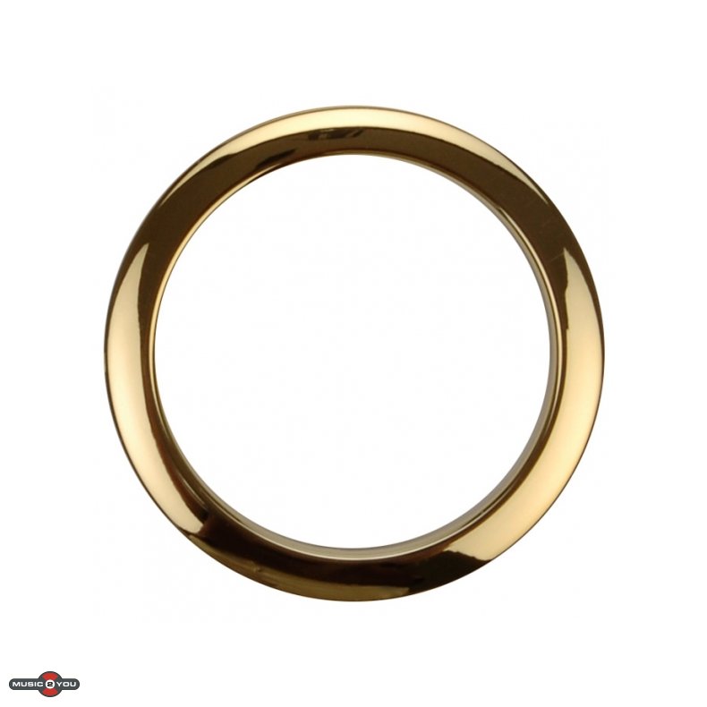 Bass Drum Os 4" Beskyttelse ring til trommeskind - Messing