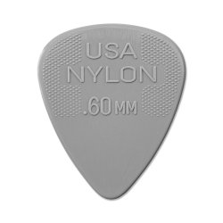 Dunlop Nylon Standard 0,60 mm Plektre - 12 stk. pakke