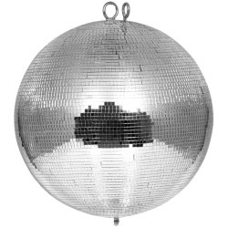 Eurolite Spejlkugle 40cm - klar med 5x5mm spejle