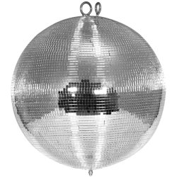 Eurolite Spejlkugle 40cm - klar med 5x5mm spejle