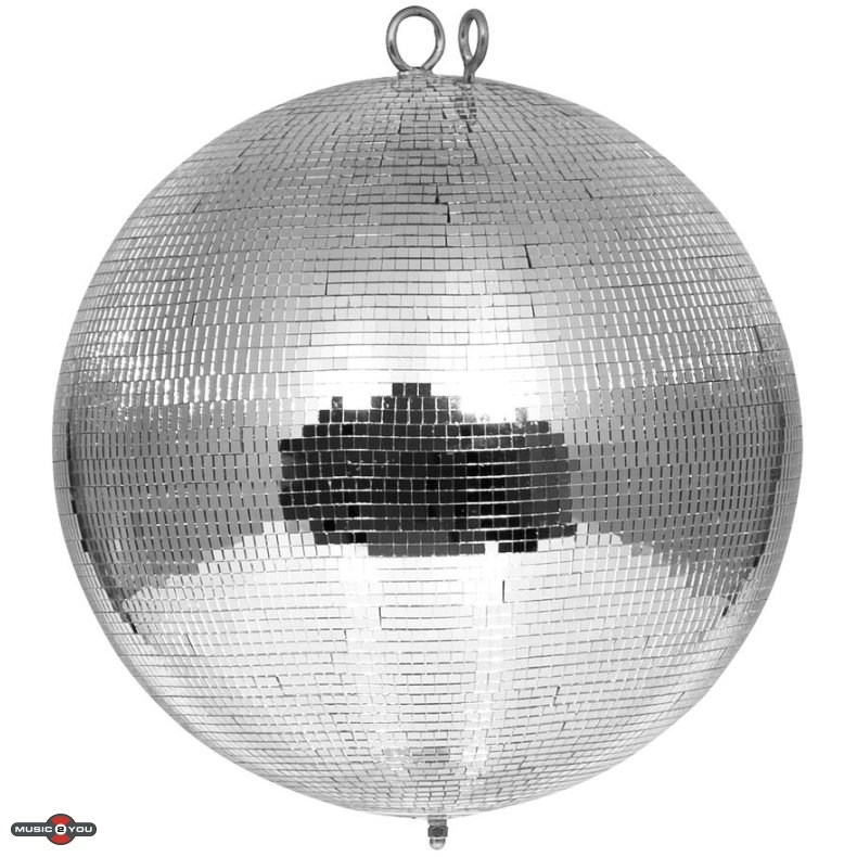 Eurolite Spejlkugle 30cm - klar med 5x5mm spejle