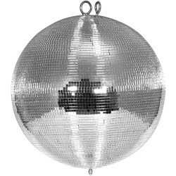 Eurolite Spejlkugle 30cm - klar med 5x5mm spejle