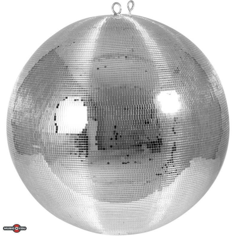 Eurolite Spejlkugle 50cm - klar med 5x5mm spejle