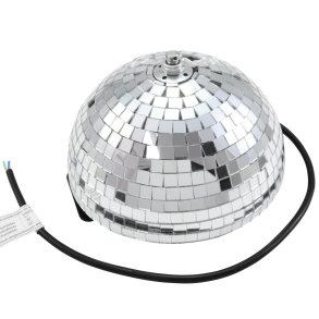 Eurolite halv Spejlkugle 20cm med motor