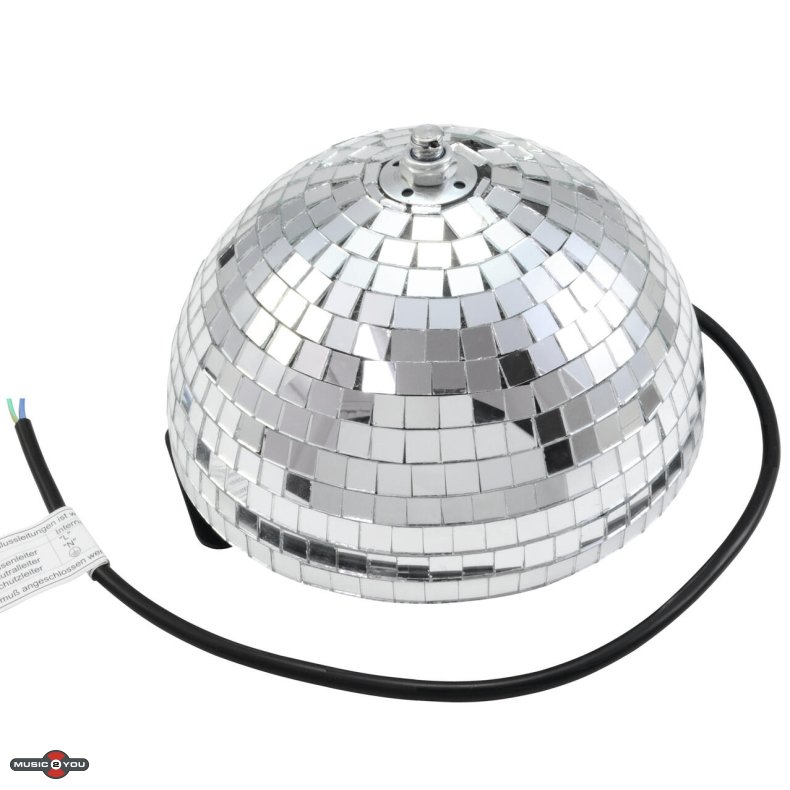 Eurolite halv Spejlkugle 20cm med motor