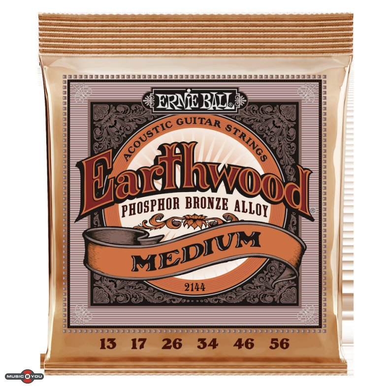 Ernie Ball 2144 Power Slinky Phosphor/Bronze Acoustic western-strenge 013-056