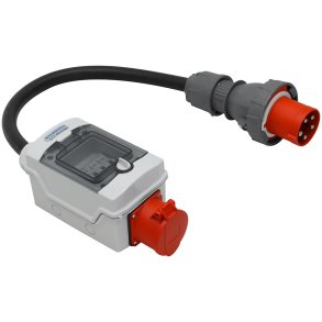 63A - 32A overgangs adaptor med forsikring