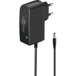 Goobay Strmforsyning - 12V DC / 1A - 5,5x2,5mm