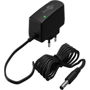 Goobay Strmforsyning - 12V DC / 1A - 5,5x2,5mm