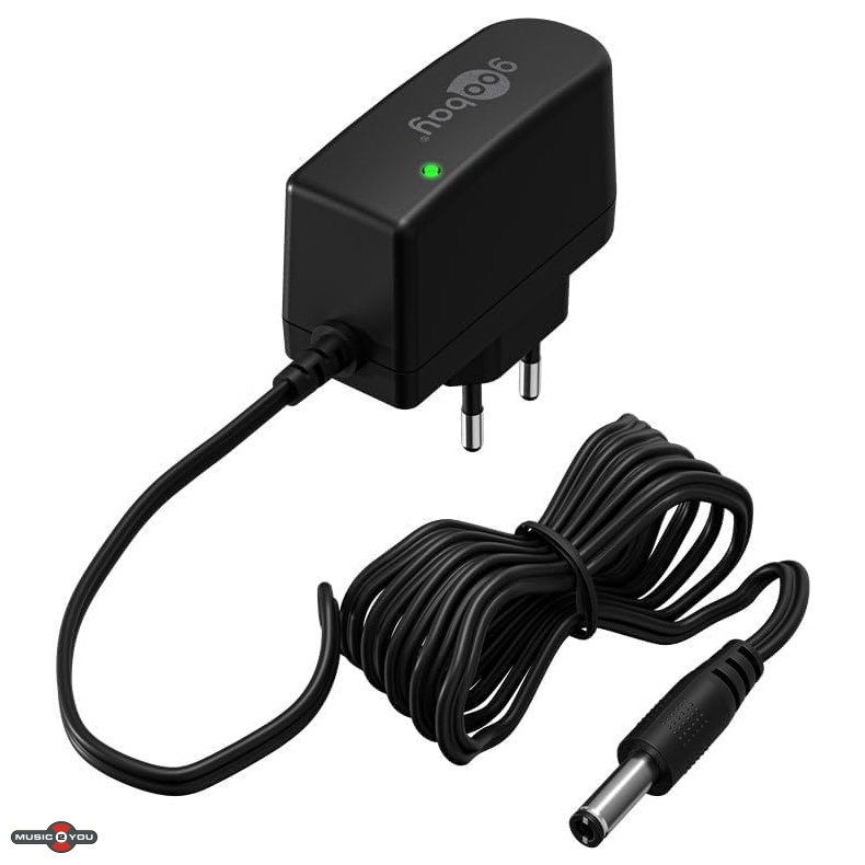 Goobay Strmforsyning - 12V DC / 1A - 5,5x2,5mm