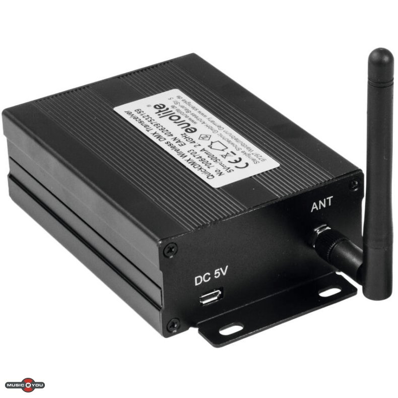 Eurolite QuickDMX Tr�dl�s DMX Sender og modtager