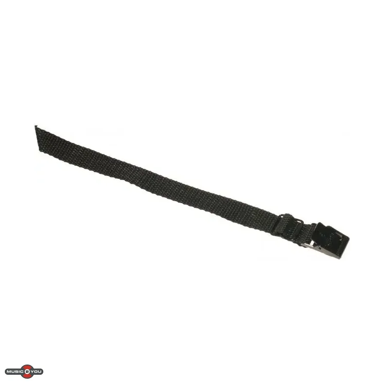 Arno strop - 50 cm x 18 mm - Sort med 2 kabel Loops