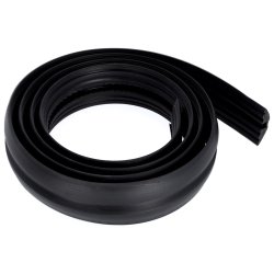 Defender Kabelbro Sort - 66x12 mm - 3 meter