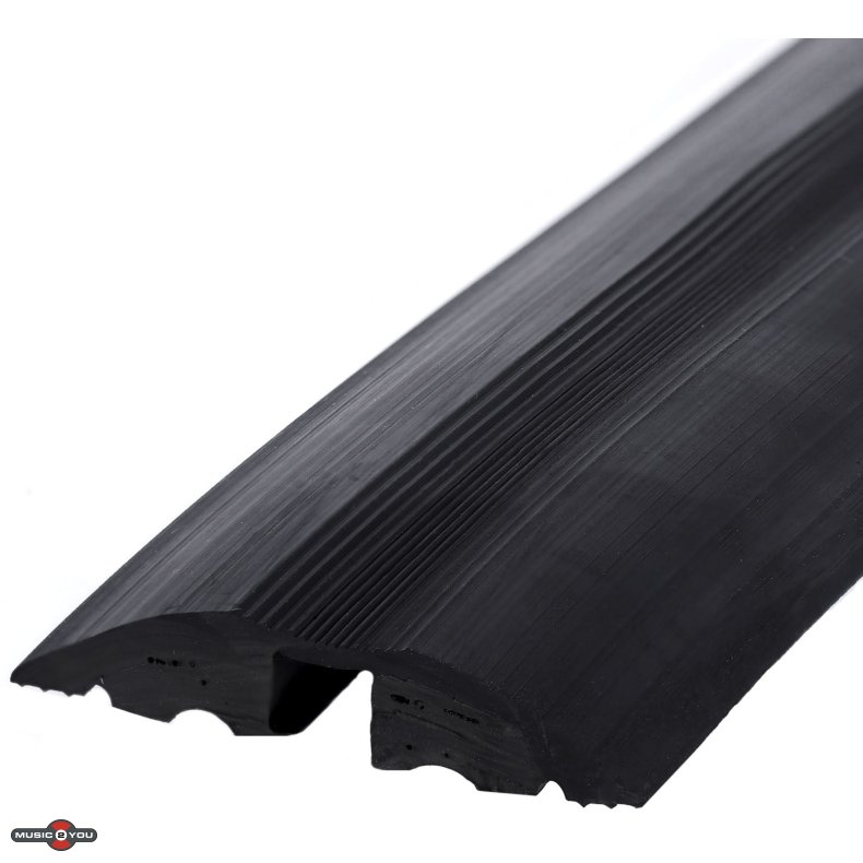 Defender Kabelbro Sort - 66x12 mm - 3 meter