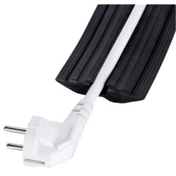 Defender Kabelbro Sort - 66x12 mm - 3 meter