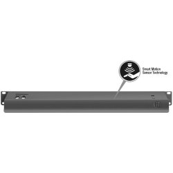 AH 87451 SMART 19" / 1unit LED Rack lampe med sensor - Kold hvid lys