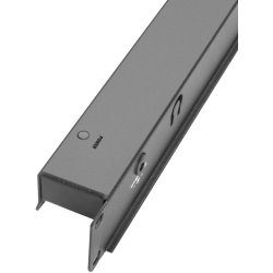 AH 87451 SMART 19" / 1unit LED Rack lampe med sensor - Kold hvid lys