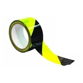 Tiger Tape - 50 mm X 33 m - Gul/Sort