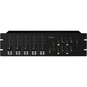 Monacor PA-4040MPX Installations Mixer med 4 Zoner