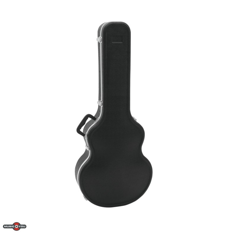 ABS Hardcase / Kuffert til Jumbo western-guitar - Sort