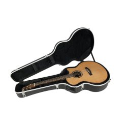 ABS Hardcase / Kuffert til Jumbo western-guitar - Sort