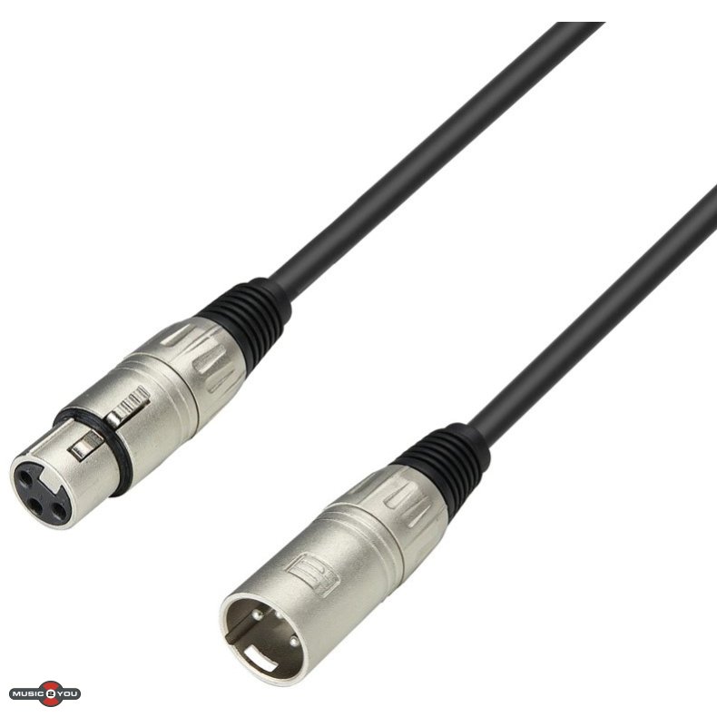 AH 3 STAR - XLR 3Pol Han til Hun kabel 30m
