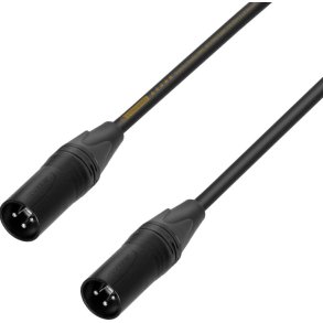 AH 5 STAR DMM 0020 Neutrik 3pol XLR Han - Han Adapter kabel 20cm