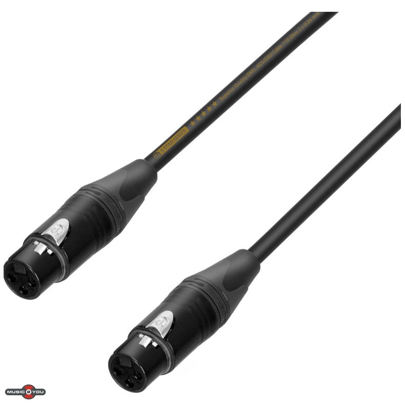 AH 5 STAR DMM 0020 Neutrik 3pol XLR Hun - Hun Adapter kabel 20cm