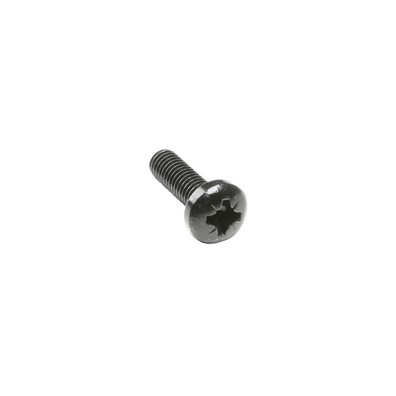 AH 5410BLK - Rackskrue M6x16mm - Sort