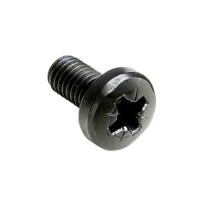 AH 5417BLK - Rackskrue M6x12mm - Sort