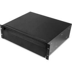 AH Dobbelt Rackskuffe ERGO 19"/3U - St�l